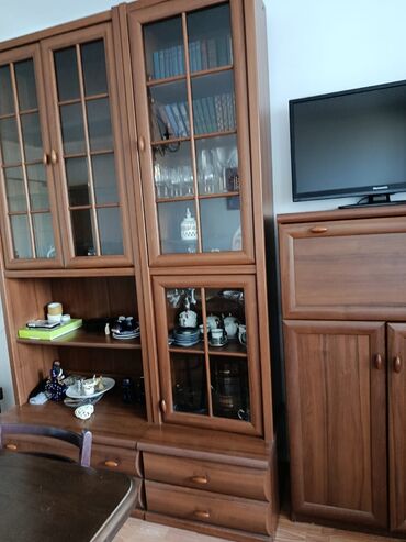 металлический шкаф для документов: Зал үчүн гарнитур, ДСП, түсү - Күрөң