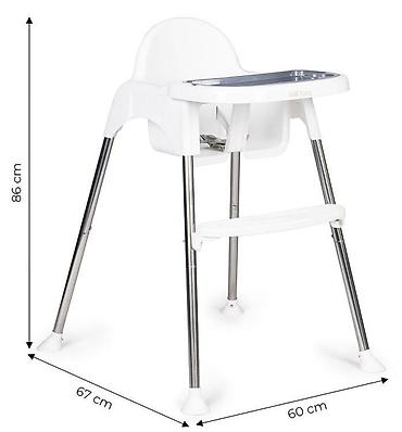 roccobarocco torbe: EcoToys Hranilica za decu 2u1 sa postoljem i pojasima – WHITE Šifra — 5