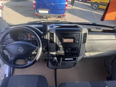 будка от спринтера: Mercedes-Benz Sprinter тентованный бортовой грузовик (двойная кабина) — 9