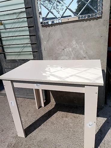Masalar və oturacaqlar: Mətbəx masası, Yeni, Açılmayan, Laminat, Dördbucaq masa — 2