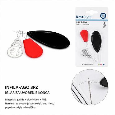 kais za sivacu masinu: KMT Provodnik za provlačenje kablova / igle set 3PCS – Kmt Style — 1