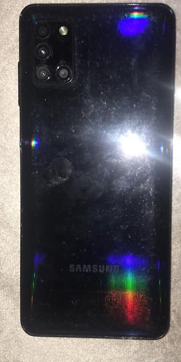 iphone 15 pro max kabrolari: Samsung Galaxy A31, 64 GB, rəng - Qara, Barmaq izi — 1