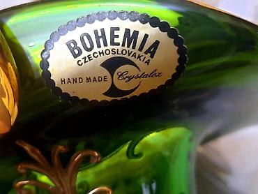 Вазы: Одна ваза, Богемское стекло — 8