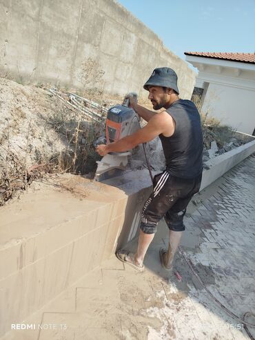 Beton işləri: Səssiz tozsuz səliqəli kəsim. Beton katlavan monolit kubik -da lalafo.az — 2 Beton işləri: Səssiz tozsuz səliqəli kəsim. Beton katlavan monolit kubik — 2