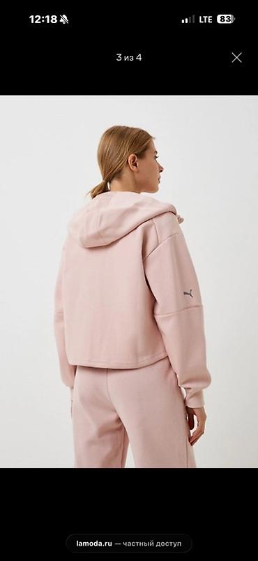 пума дождевик: Женская двойка PUMA Ferrari Style Sweat Jkt Wmn, цвет розовый — 1