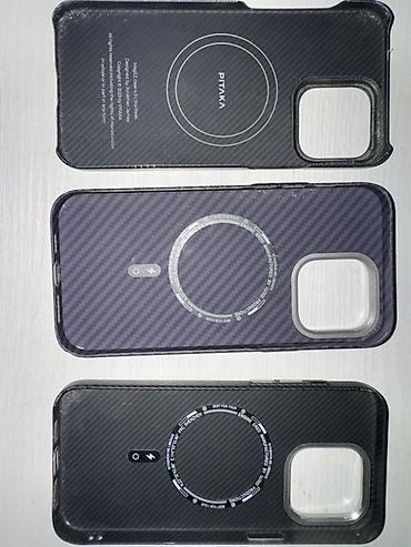 чехлы pitaka: Чехлы PITAKA для iPhone 15 про макс поддержкой MagSafe (комплект из 3 — 2