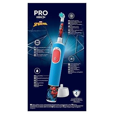 coman40 pro: Oral-B Pro Kids 3+ Elektrik Diş Fırçası – Marvel Spider‑Man dizaynı — 1