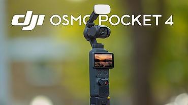 dji pocket 3: DJI Osmo Pocket 4 – cib ölçülü, 3 oxlu stabilizatorlu ağıllı kamera — 1