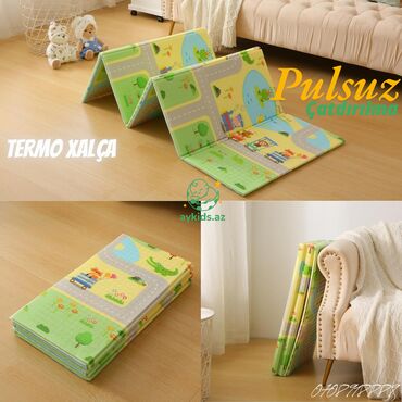 Uşaqlar üçün digər mallar: 🌟 İkitərəfli Şəkilli Termo Xalça – Körpəniz üçün Maksimum Rahatlıq! 🧸✨ — 11