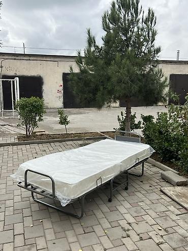 dövməli dəmir yataqları: Yığılabilən çarpayı – yaylı matrassla - Tip: tək nəfərlik qatlanan — 5