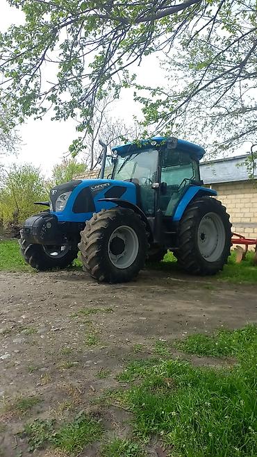 Kombaynlar: Landini Powerfarm/Powerforce seriyalı mavi traktor - Güclü ön çəkili — 5