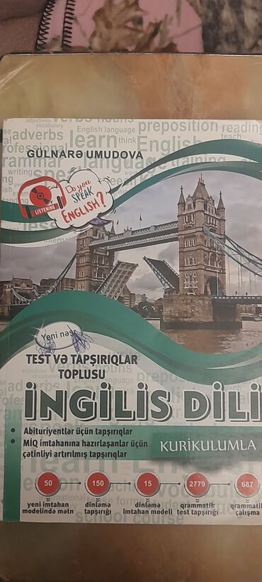 Велозапчасти: Məhsul: İngilis dili – Test və Tapşırıqlar Toplusu (Kurikulumla)