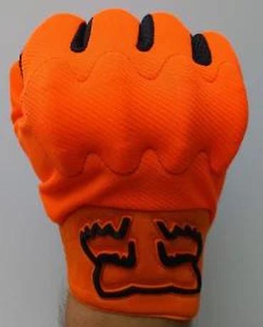 Oprema za bicikliste: MTB/motokros rukavice – narančasto/crne - Lagane i prozračne: gornji — 17