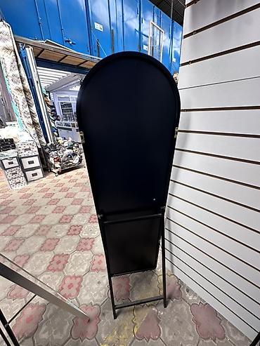deco mesh: Напольное зеркало с арочной верхней частью и тонкой металлической — 2