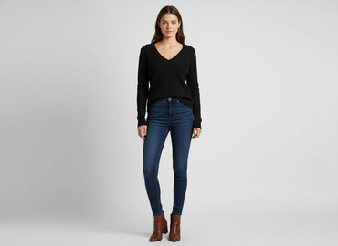 pull and bear sweter: Sweter damski, rozmiar M