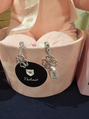 Minđuše: Srebrni nakit – više modela - Srebrne minđuše sa prozirnim cirkonima na lalafo.rs — 39 Minđuše: Srebrni nakit – više modela - Srebrne minđuše sa prozirnim cirkonima — 39