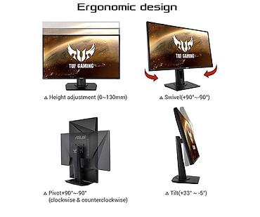 Masaüstü kompüterlər və komponentlər: 🔥 ASUS TUF Gaming 27” 🔥 * ⚡ 280 Hz-ə qədər (overclock) — ultra axıcı — 7