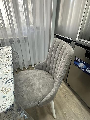 Mebel: Mətbəx üçün, İşlənmiş, Açılan, Dördbucaq masa, 6 stul — 2