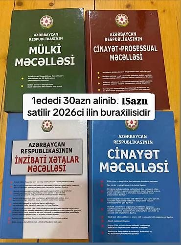Huquqa aid kitablar etrafli sekilde var barter yoxdu catdirilma yoxdu lalafo.az -da Huquqa aid kitablar etrafli sekilde var barter yoxdu catdirilma yoxdu