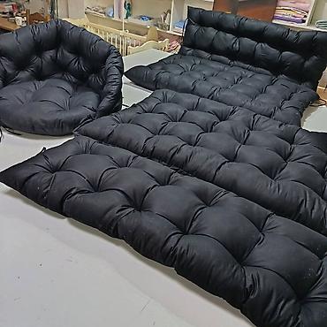 Jastuci: Ručno šiveni podni jastuci za Baštanski nameštaj – modularni tatami — 12