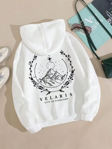 Köynək və bluzalar: Qrafik kapüşonlu sviterlər kolleksiyası - Növlər: 1) Qara — 12