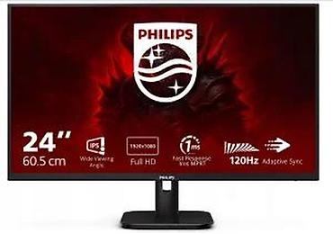Monitori: Philips 24" gaming monitor – 120 Hz, 1 ms, IPS, Full HD - Dijagonala — 15