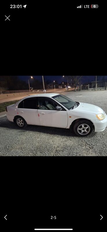 Honda: Honda Civic: 2001 г., 1.5 л, Вариатор, Бензин, Седан