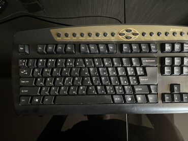 Klaviaturalar: A4TECH KBS-8 modeli - membran klaviatura, çox səssizdir. İş yeri üçün — 3