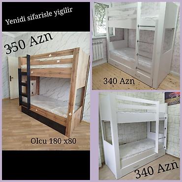 Iki mertebeli carpayilar sifarisle yigilir. *Qiymeti 340 & 350 lalafo.az -da Iki mertebeli carpayilar sifarisle yigilir. *Qiymeti 340 & 350