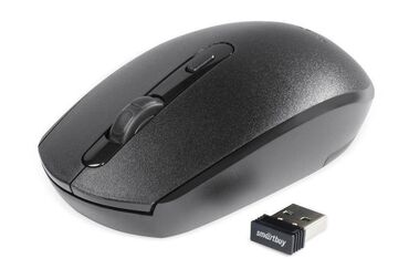 ноутбук с мышкой: Мышь беспроводная оптическая Smartbuy ONE 280AG-K Хит продаж - мышь с