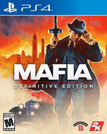 mafia definitive edition: Ps4 üçün mafia definitive edition oyun diski. Tam yeni, original