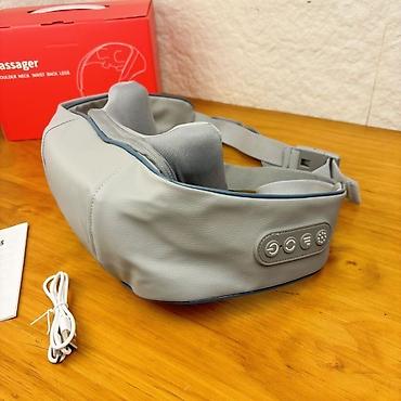 Массажеры и массажные аксессуары: 💆‍♂️ Массажёр для шеи и плеч с подогревом 🔥 Снимает боль, усталость и — 8