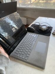 Ноутбуки: Ноутбук, Microsoft Surface, 8 ГБ ОЗУ, Intel Core i5, Б/у, Для несложных задач, память SSD — 4