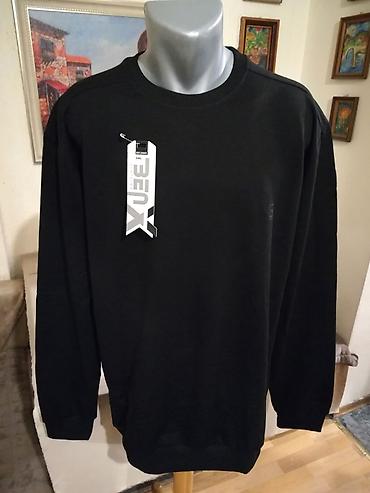 gabbana: Kvalitetan muski pamucni duks Benx u velikom broju Crni 5XL — 1
