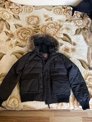 Мужская куртка, L, Superdry, Б/у, цвет - Черный, Самовывоз