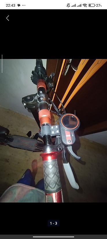 motorlu velosiped satisi: Satılır! təcildir orginal mator qoyulub endirim olacaq real alıcılar — 1