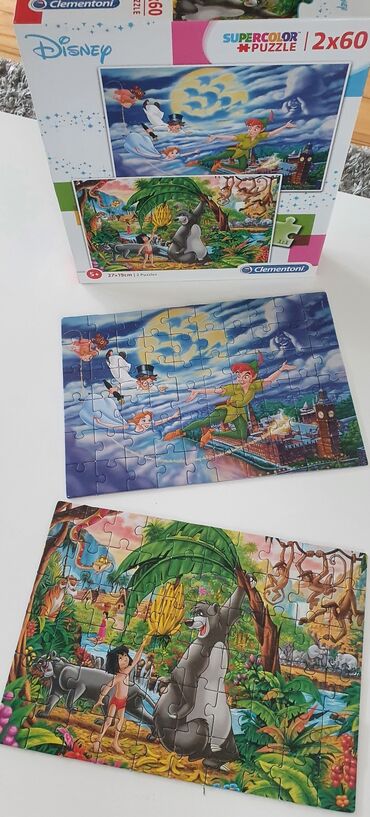 harry potter slova: Clementoni - supercolor 2 puzzle za decu, 2x60, velicine 27x19cm. Imam