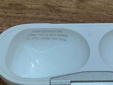 qulaqcıq iphone: İşlənmiş Simsiz (Bluetooth) Qulaqcıqlar, Apple, rəng - Ağ — 4
