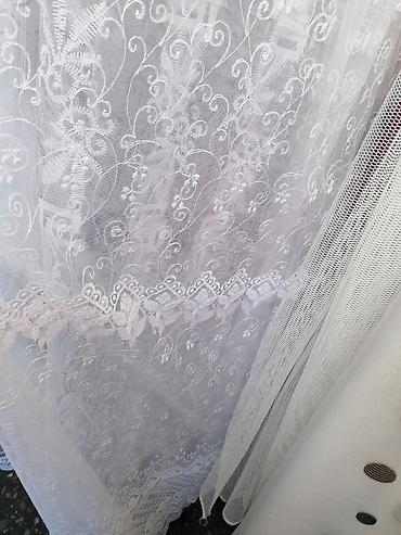 dormeo sa greskom: Zavese nove, Dužina i širina po meri. Ušivena traka i obrađene ivice — 1