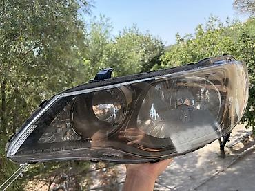 Sol, Yaxın və uzaq vuran işıqlar Honda, 2008 il, Analoq, İşlənmiş