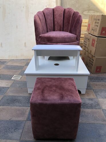 Kreslolar: Yeni, Kreslo, Vеlur parça, Kredit yoxdur — 21