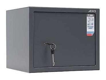 Сейфы: Сейф AIKO T-280 - Компактный металлический сейф для дома и офиса - — 2