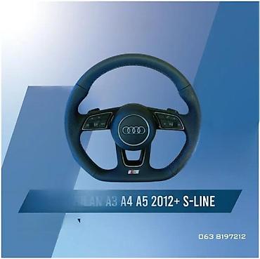 Tuning oprema: Audi S-line multifunkcionalni volan – kompatibilan sa modelima A3, A4 — 2