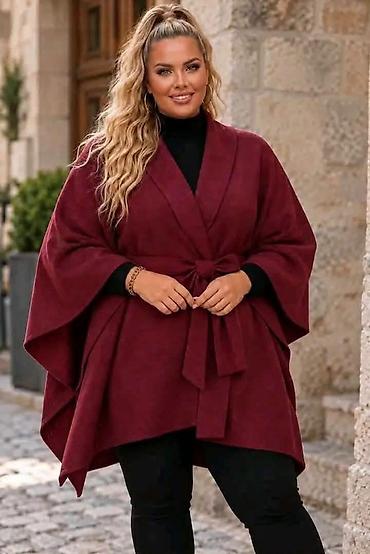 ✨ ️BIG SIZE MODEL ✨️ Pončo za punije dame Veličine: L XL XXL XXXL
