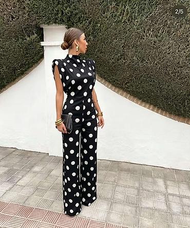 versace: Ženski elegantni kombinezon sa animal printom –2150 din — 9