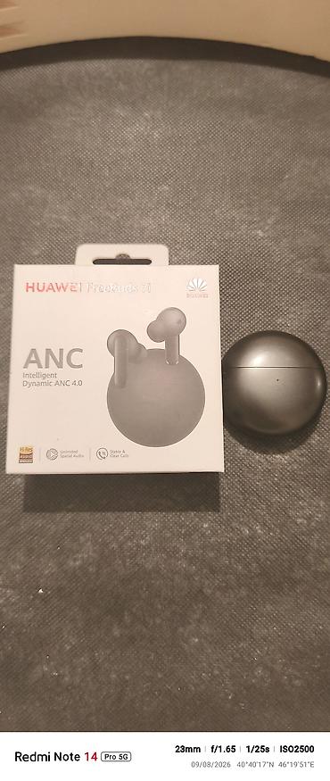 qulaqciqlar ucuz: Huawei FreeBuds 7i simsiz qulaqlıq - Rəng: qrafit/boz - Aktiv — 5