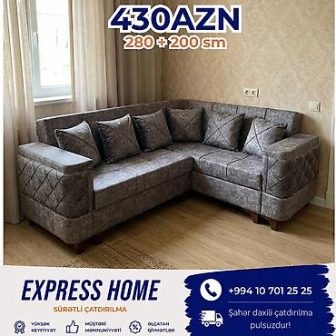 диван угловой: Künc divan, Yeni, Açılan, Bazalı, Parça, Şəhərdaxili pulsuz çatdırılma — 1