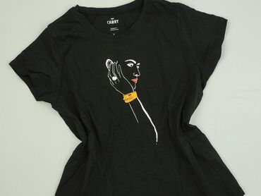 czarne t shirty damskie guess: Carry, Women`s T-shirt, size L