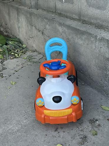 Толокары: Каталка-машинка для детей - Яркая ride-on машинка с мордочкой панды — 2