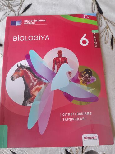 8 ci sinif riyaziyyat kitabinin cavablari: Biologiya 6 sinif dim 2021 nəşr, 1 dəfə istifadə olunub yenidir